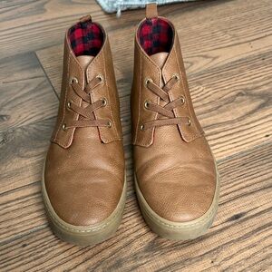 Brown Leather Boy’s Boots